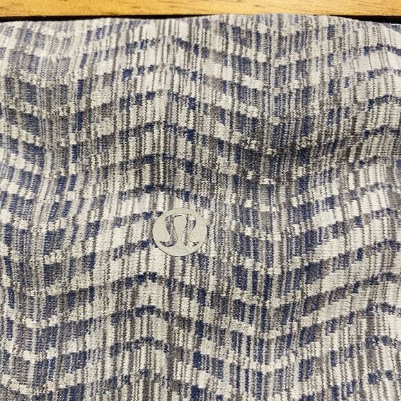 LULULEMON 6 Wunder Under Gray Cropped 22” Running Capris Luon Arrow Battleship - Picture 5 of 16